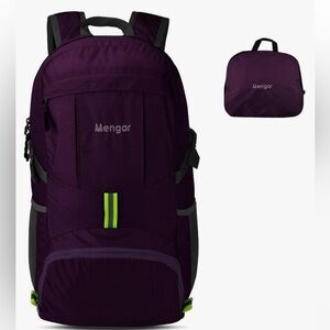 Mengar 35L Packable Water Resistant Travel Backpack